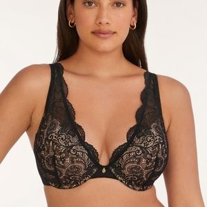 Thirdlove 24/7 lace Contour plunge bra